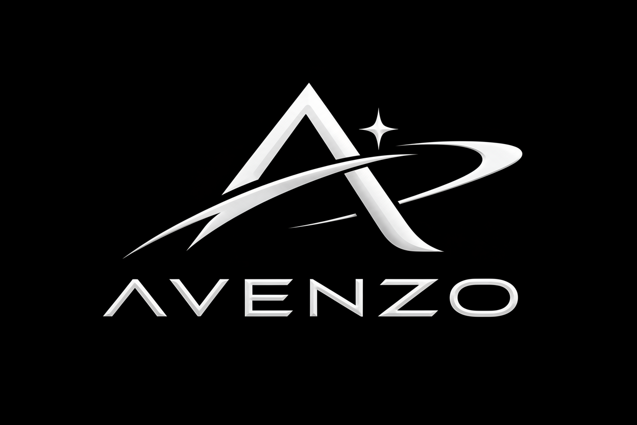Avenzo logo lidt mindre