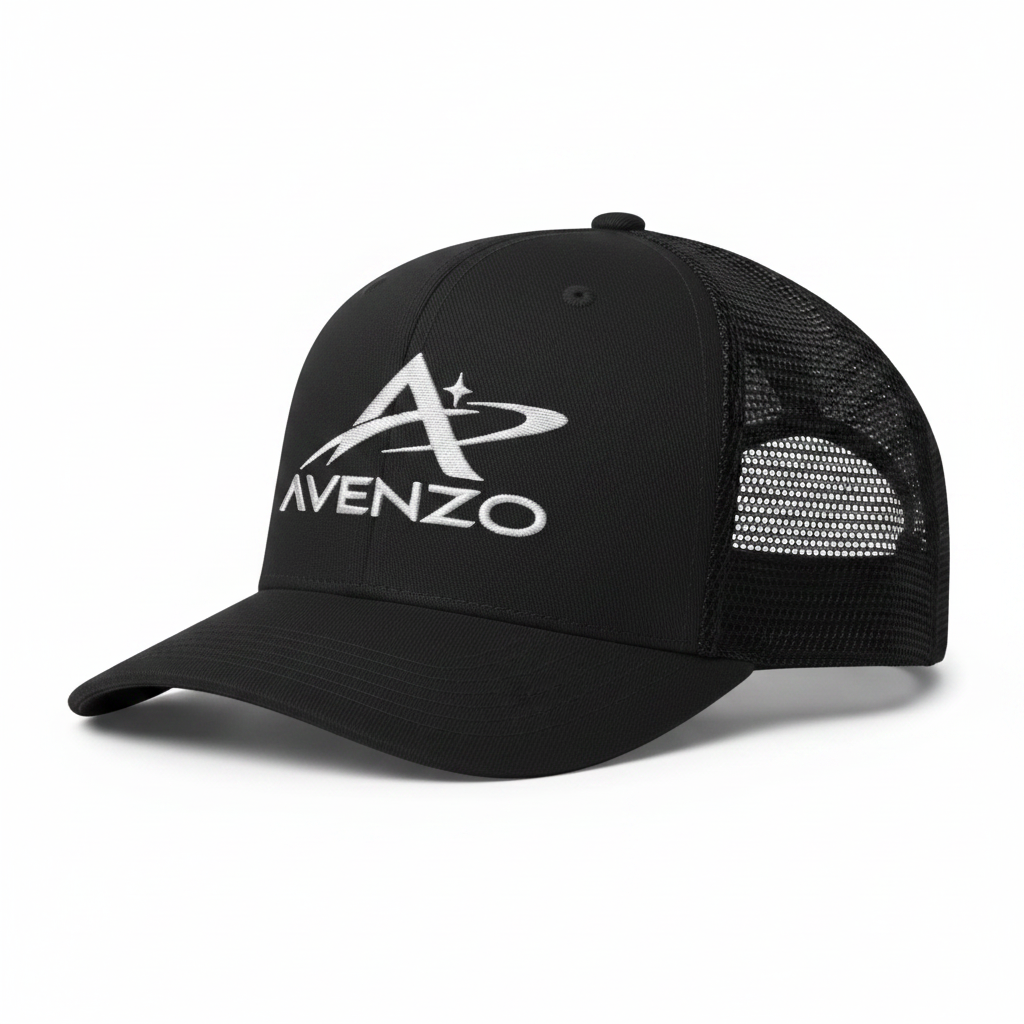 Avenzo Trucker Cap - højreside