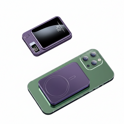 Magnetic Wireless Power Bank Fast Charge