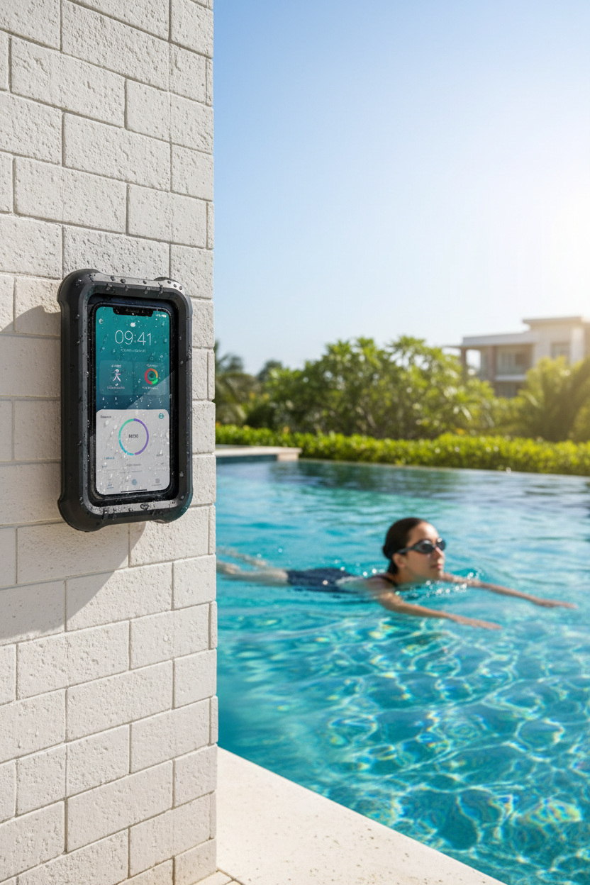 Wasserdichter Telefonständer